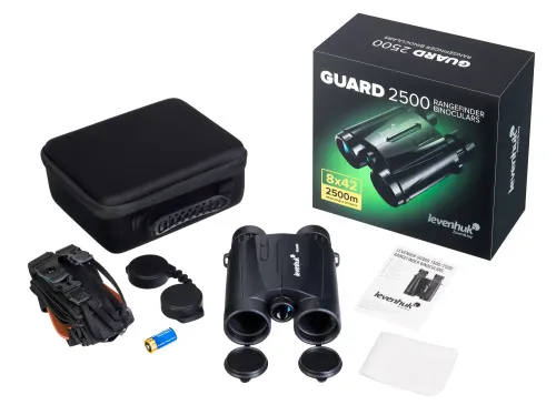 immagine binocolo con telemetro Levenhuk Guard 2500,  2