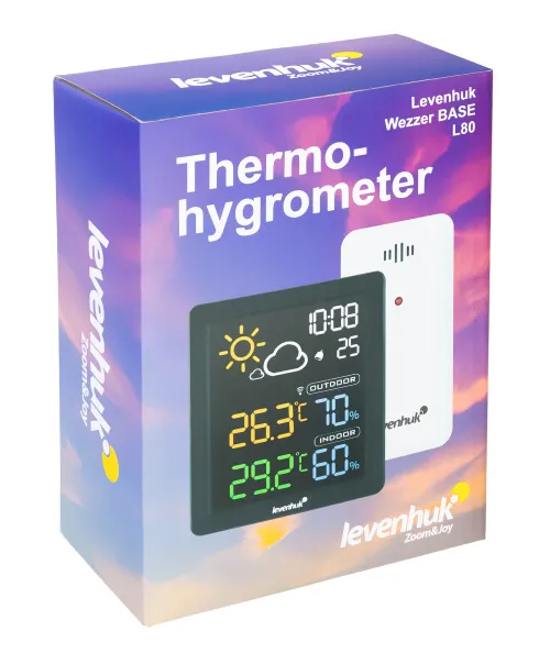 foto termoigrometro Levenhuk Wezzer BASE L80,  11