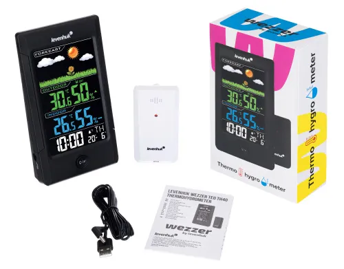 foto termoigrometro Levenhuk Wezzer Teo TH40,  2