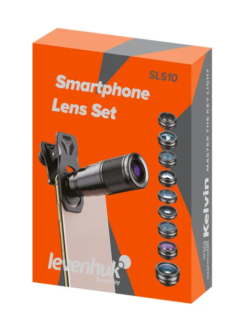 immagine set di lenti per smartphone Levenhuk Kelvin SLS10,  8