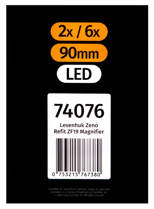 figura lente d’ingrandimento Levenhuk Zeno Refit ZF19,  12