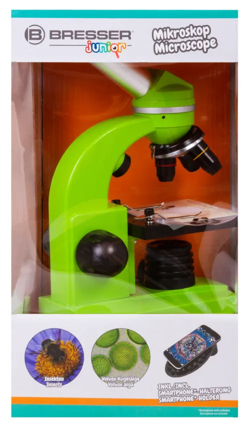 foto microscopio Bresser Junior Biolux SEL 40–1600x,  12