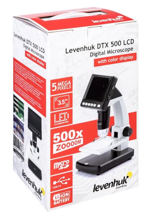 foto microscopio digitale Levenhuk DTX 500 LCD,  12