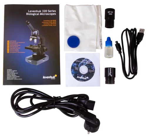 figura microscopio monoculare digitale Levenhuk D320L BASE 3M,  17