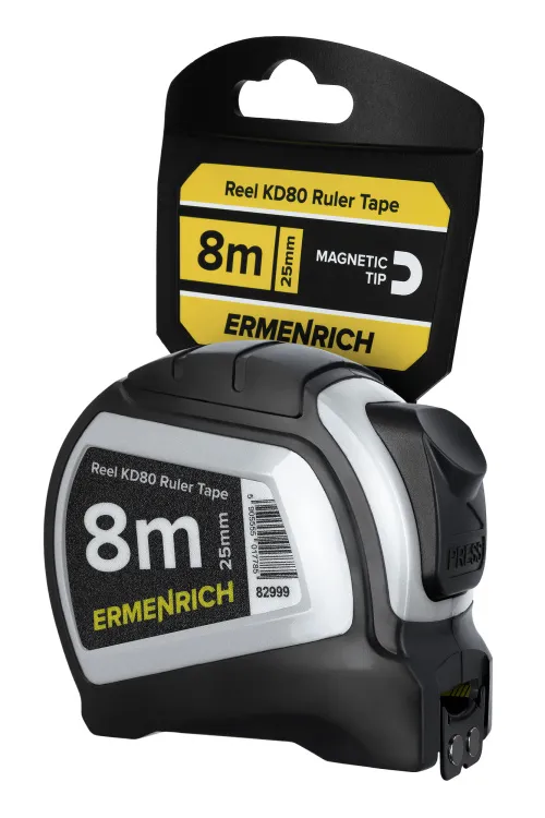 foto metro a nastro Ermenrich Reel KD80,  6