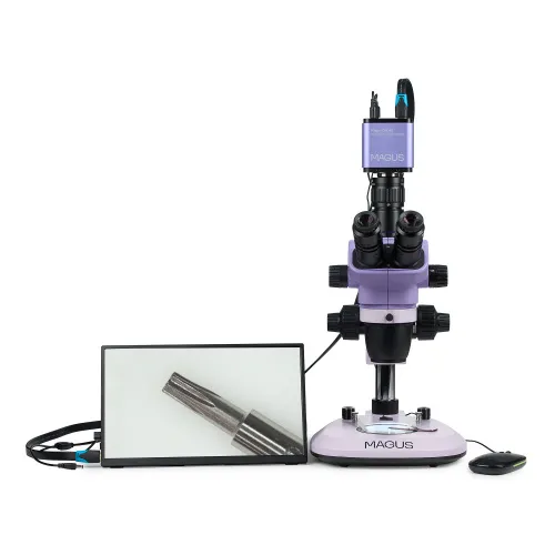 fotografia microscopio stereoscopico digitale MAGUS Stereo D8T LCD PLUS,  5