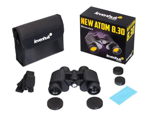 fotografia binocolo Levenhuk New Atom 8x30,  4