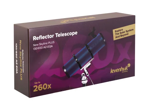 immagine telescopio Levenhuk New Skyline PLUS 130/650 AZ-EQA,  14
