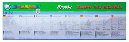 immagine cannochiale Bresser Junior Spotty 20–60x60,  16