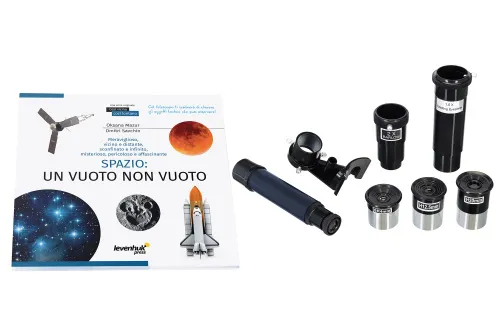 fotografia telescopio Levenhuk Discovery Spark Travel 76 con libro,  5