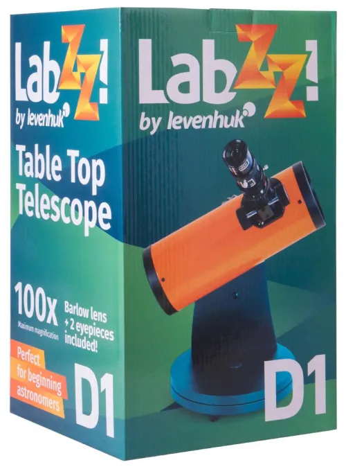 fotografia telescopio Levenhuk LabZZ D1,  9