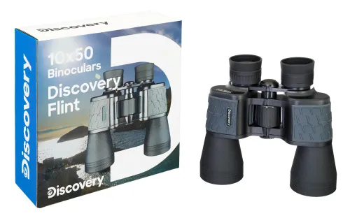 immagine binocolo Levenhuk Discovery Flint 10x50,  12