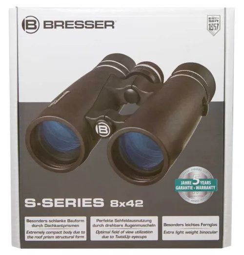 foto binocolo Bresser S-Series 8x42,  12