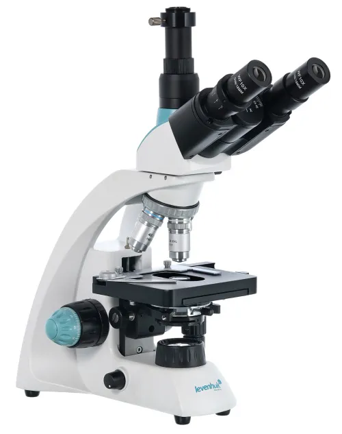 figura microscopio trinoculare Levenhuk 500T,  4