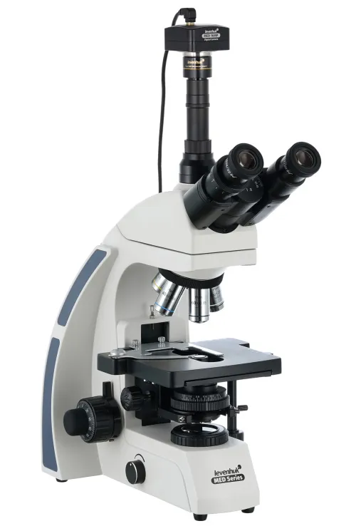 figura microscopio trinoculare digitale Levenhuk MED D40T,  4
