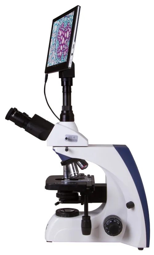 foto microscopio trinoculare digitale Levenhuk MED D35T LCD,  9
