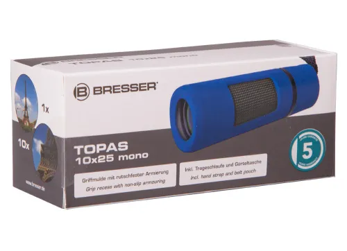 figura monoculare Bresser Topas 10x25,  8