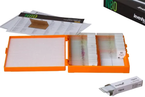 foto set di vetrini "See it all!" (Alla scoperta del mondo!) Levenhuk N80 NG,  3