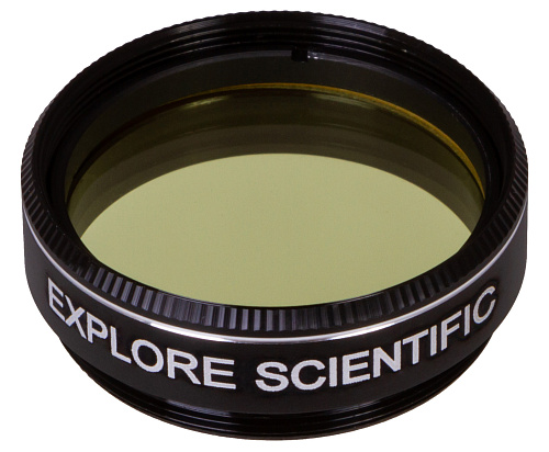 fotografia filtro Explore Scientific giallo chiaro N8 1,25"